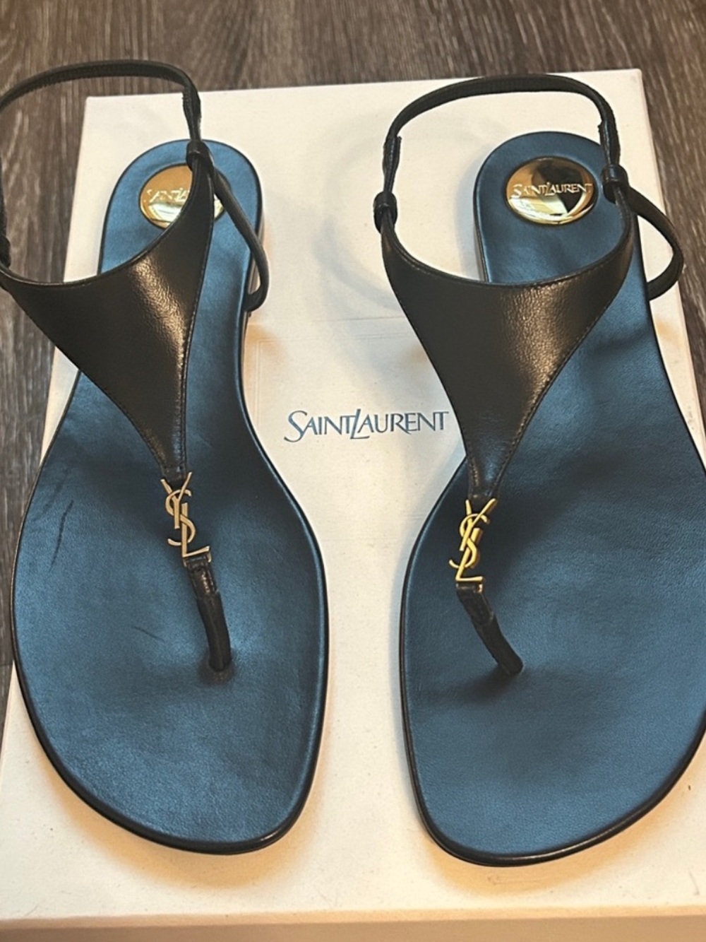 Saint Laurent NWT Cassandra Sandals - Picture 3 of 10